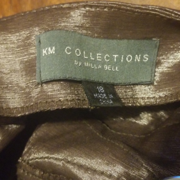 KM Collections by Milla Bell Basket Weave Dress - Picture 5 of 5